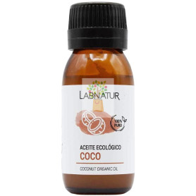 ACEITE ECOLÓGICO DE COCO 100% PURO 50ML LABNATUR