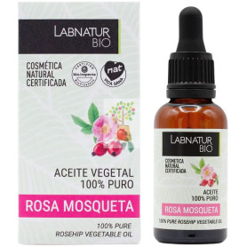 ACEITE VEGETAL 100% PURO ROSA MOSQUETA 30ML LABNATUR BIO