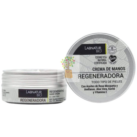 CREMA DE MANOS REGENERADORA 50ML LABNATUR BIO