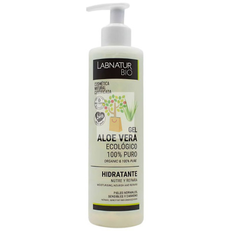 GEL DE ALOE VERA ECOLÓGICO 100% PURO 250ML LABNATUR BIO