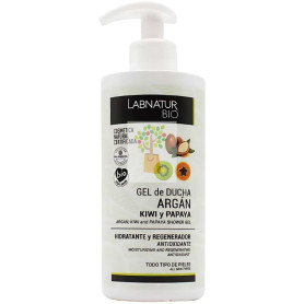 GEL DE DUCHA ARGÁN, KIWI Y PAPAYA 450ML LABNATUR BIO