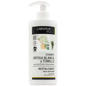 CHAMPÚ REVITALIZANTE ORTIGA BLANCA Y TOMILLO 450ML LABNATUR BIO