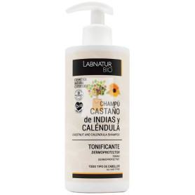CHAMPÚ TONIFICANTE CASTAÑO INDIAS Y CALÉNDULA 450ML LABNATUR BIO