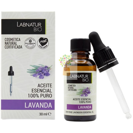 ACEITE ESENCIAL 100% PURO LAVANDA 30ML LABNATUR BIO