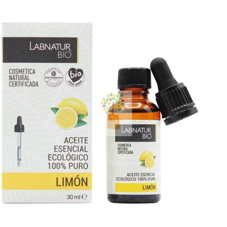 ACEITE ESENCIAL 100% PURO LIMÓN 30ML LABNATUR BIO