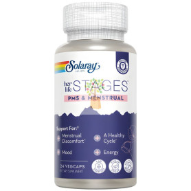 MENSTRUAL STAGES 24 CÁPSULAS VEGETALES SOLARAY