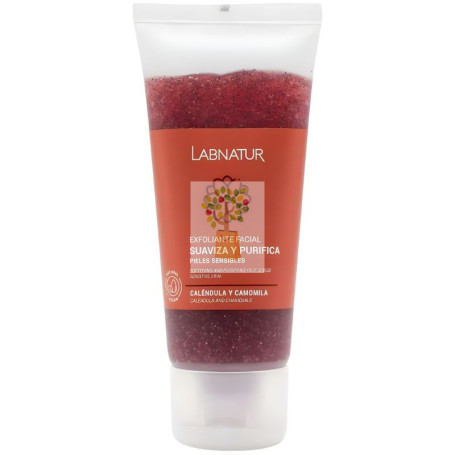 EXFOLIANTE FACIAL DE CALÉNDULA Y CAMOMILA 100ML LABNATUR