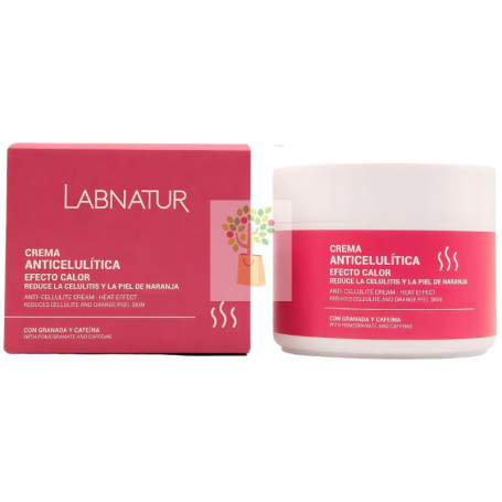 CREMA ANTICELULÍTICA EFECTO CALOR 300ML LABNATUR
