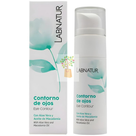 CONTORNO DE OJOS CON ALOE VERA Y MACADAMIA 30ML LABNATUR