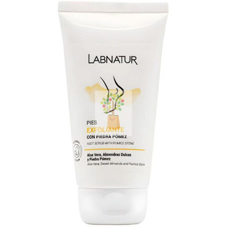 EXFOLIANTE DE PIES CON PIEDRA PÓMEZ 150ML LABNATUR