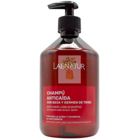 CHAMPÚ ANTICAÍDA CON SOJA Y GERMEN DE TRIGO 500ML LABNATUR