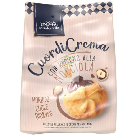 GALLETAS RELLENAS DE CREMA DE AVELLANAS S/G 200G SOTTOLESTELLE