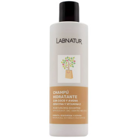 CHAMPÚ HIDRATANTE COCO Y AVENA CON KERATINA 250ML LABNATUR