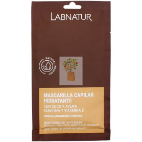 MASCARILLA CAPILAR COCO Y AVENA CON KERATINA 20ML LABNATUR