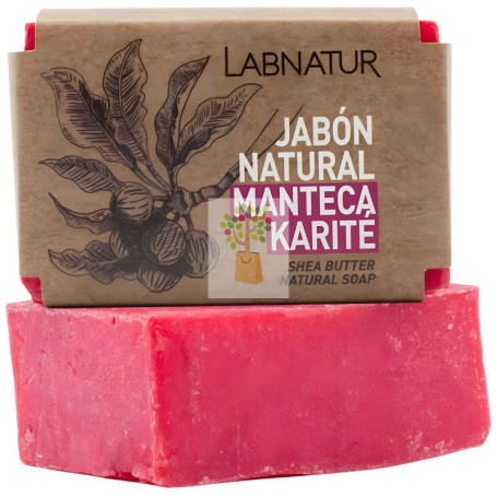 JABÓN NATURAL DE MANTECA DE KARITÉ 100G LABNATUR