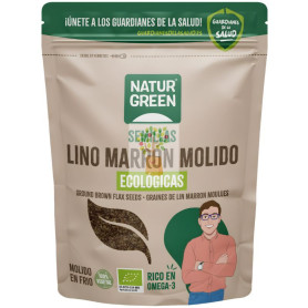 SEMILLAS LINO MARRON MOLIDO BIO 150GR NATURGREEN