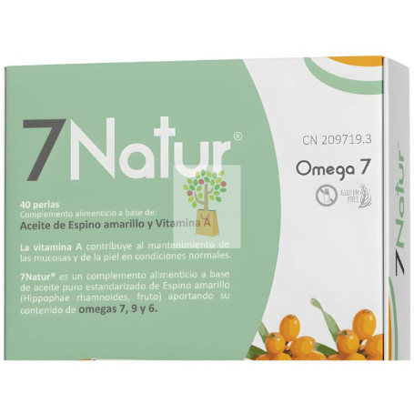 7NATUR 40 PERLAS MARGAN BIOTECH