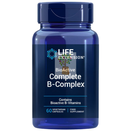BIOACTIVE COMPLETE B-COMPLEX 60 CÁPSULAS LIFE EXTENSION