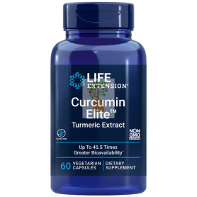 CURCUMIN ELITE EXTRACTO DE CÚRCUMA 60 CÁPSULAS LIFE EXTENSION