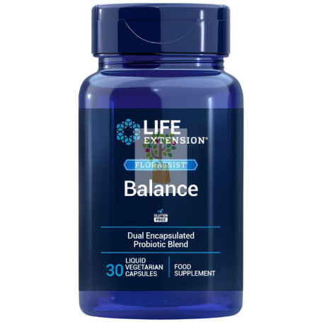 FLORASSIST BALANCE 30 CÁPSULAS LÍQUIDAS LIFE EXTENSION