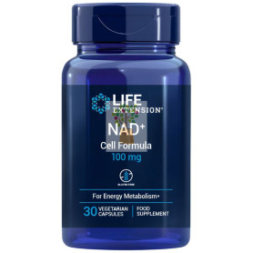 NAD+ CELL FORMULA 100MG 30 CÁPSULAS LIFE EXTENSION