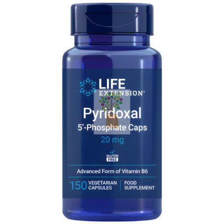 PYRIDOXAL 5-PHOSPHATE 20MG 150 CÁPSULAS LIFE EXTENSION