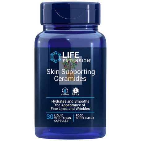 SKIN SUPPORTING CERAMIDES 30 CÁPSULAS LÍQUIDAS LIFE EXTENSION
