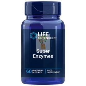 SUPER ENZYMES 60 CÁPSULAS LIFE EXTENSION