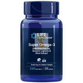 SUPER OMEGA-3 EPA/DHA 240 PERLAS LIFE EXTENSION