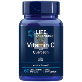 VITAMINA C Y QUERCETINA 60 COMPRIMIDOS LIFE EXTENSION