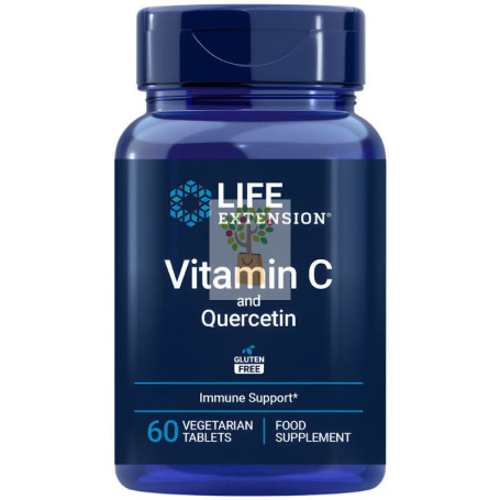 VITAMINA C Y QUERCETINA 60 COMPRIMIDOS LIFE EXTENSION