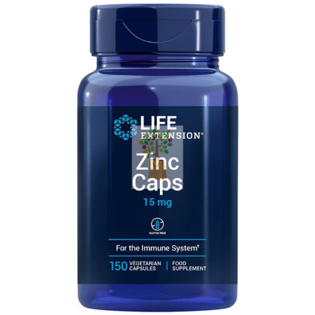 ZINC 15MG 150 CÁPSULAS LIFE EXTENSION