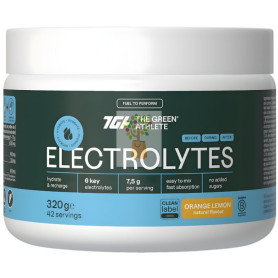 ELECTROLITOS SABOR NARANJA-LIMÓN 320G THE GREEN ATHLETE