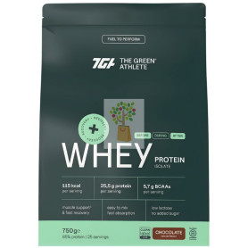 WHEY PROTEIN AISLADO SABOR CHOCOLATE 750G THE GREEN ATHLETE