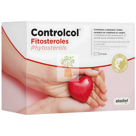 CONTROLCOL FITOESTEROLES 20 STICKS ELADIET