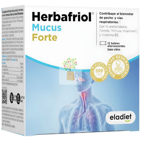 HERBAFRIOL MUCUS FORTE 12 SOBRES ELADIET