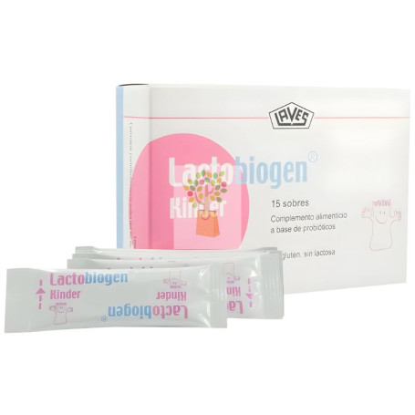 LACTOBIOGEN KINDER 15 SOBRES MARGAN BIOTECH