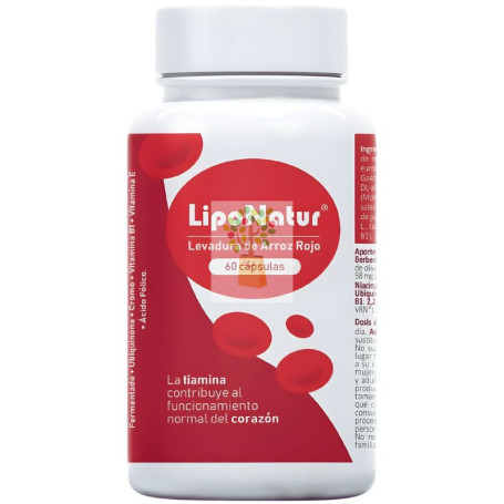 LIPONATUR 60 CÁPSULAS MARGAN BIOTECH