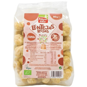 BREAK DE LENTEJAS ROJAS BIO 50G FINESTRA
