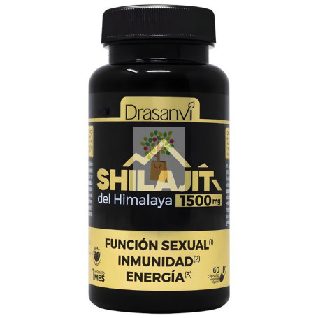 SHILAJIT DEL HIMALAYA 60 CÁPSULAS DRASANVI