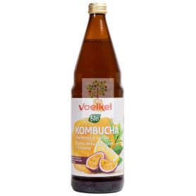 KOMBUCHA MARACUYÁ Y LIMÓN BIO 750ML VOELKEL