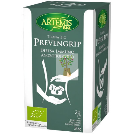 TISANA PREVENGRIP BIO 20 BOLSITAS INFUSORAS ARTEMIS