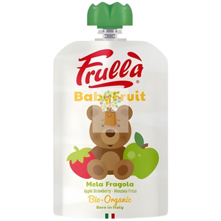 BABYFRUIT PURÉ DE MANZANA Y FRESA BIO 100G FRULLÀ
