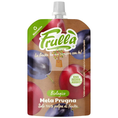 PURÉ DE MANZANA Y CIRUELA BIO 100G FRULLÁ