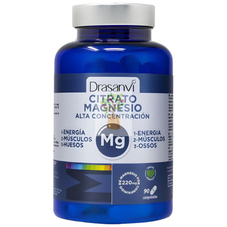 CITRATO DE MAGNESIO ALTA CONCENTRACION 90 COMPRIMIDOS DRASANVI