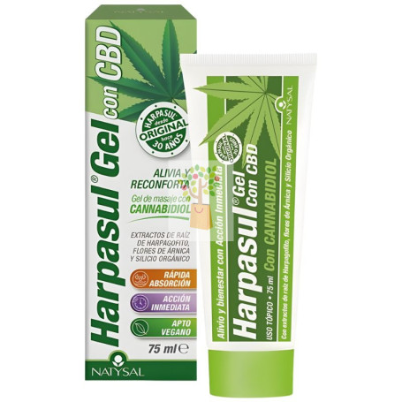 HARPASUL GEL CON CBD 75ML NATYSAL