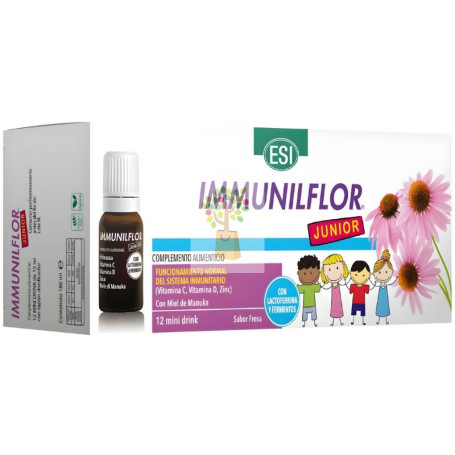 IMMUNILFLOR JUNIOR MINI DRINK 12 VIALES ESI