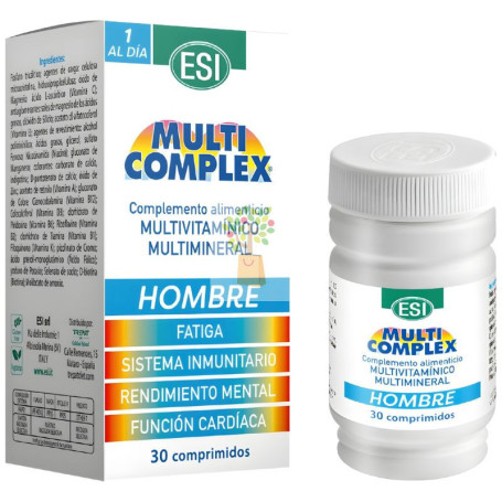 MULTICOMPLEX HOMBRE 30 COMPRIMIDOS ESI