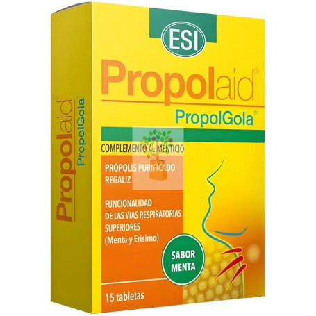 PROPOLGOLA MENTA 15 TABLETAS ESI