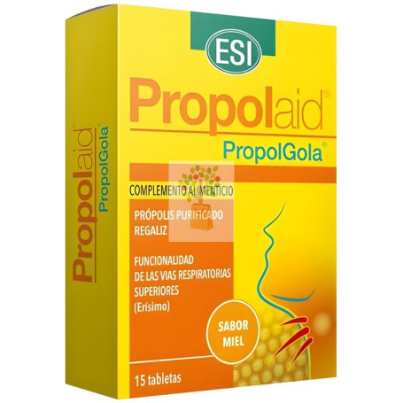 PROPOLGOLA MIEL 15 TABLETAS ESI